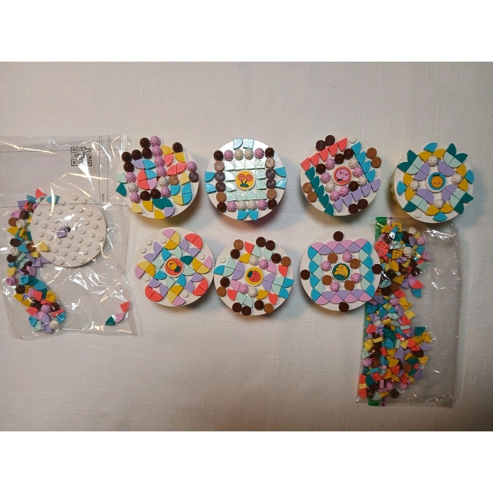 LEGO DOTS Creative Party Kit 41926 Cupcakes Lot with Bases - Picture 7 of 9